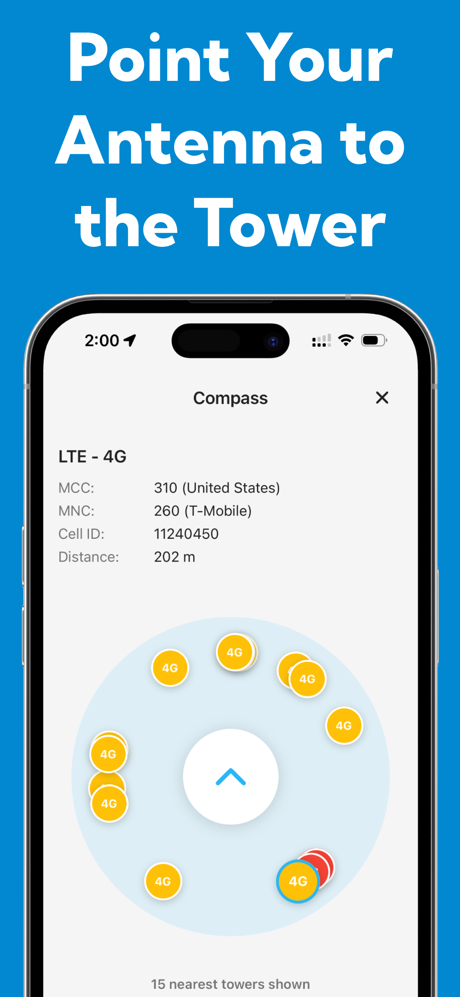 Cellular Towers Locator screenshot 2