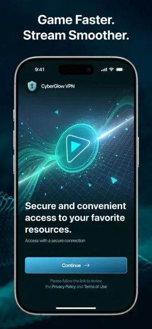 CyberGlow VPN - AI Secure Tool screenshot 3