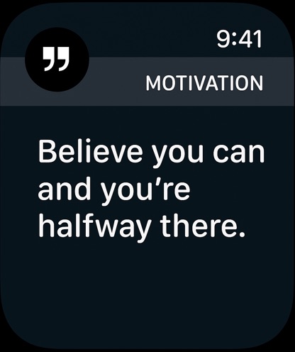 Apple Watch screenshot