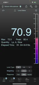 SoundMeter X screenshot #2 for iPhone