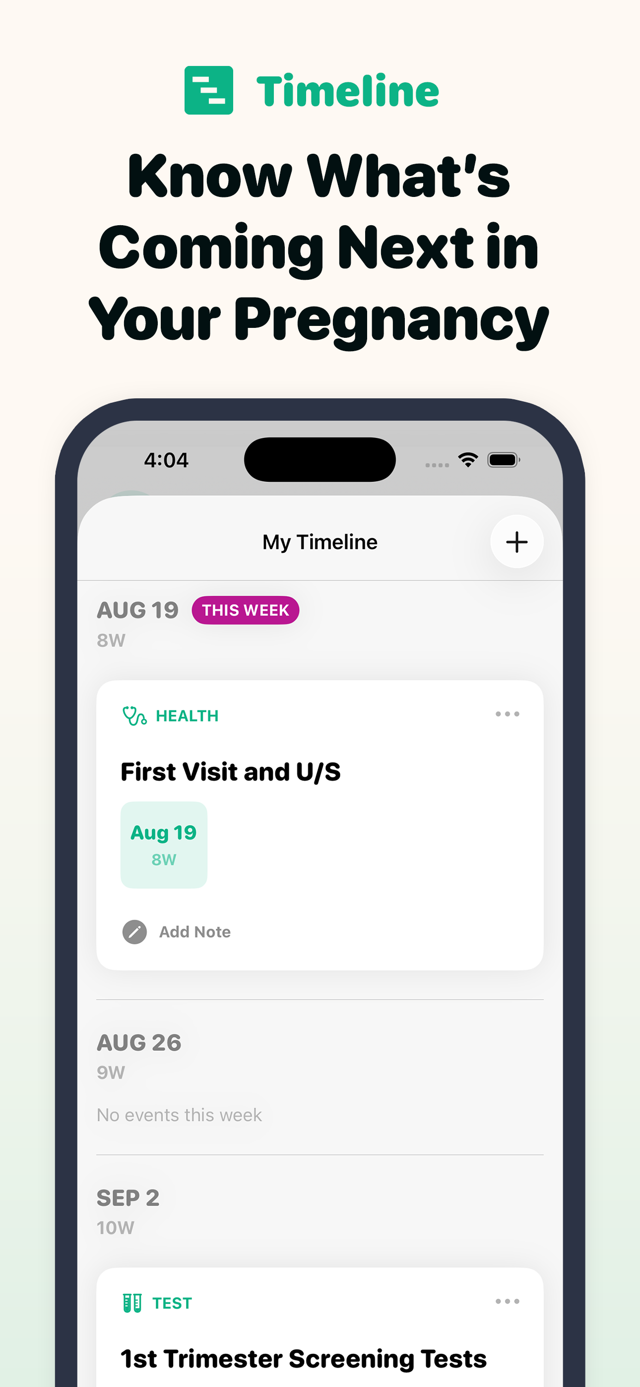 Pregnancy Tracker App - Sprout screenshot 5