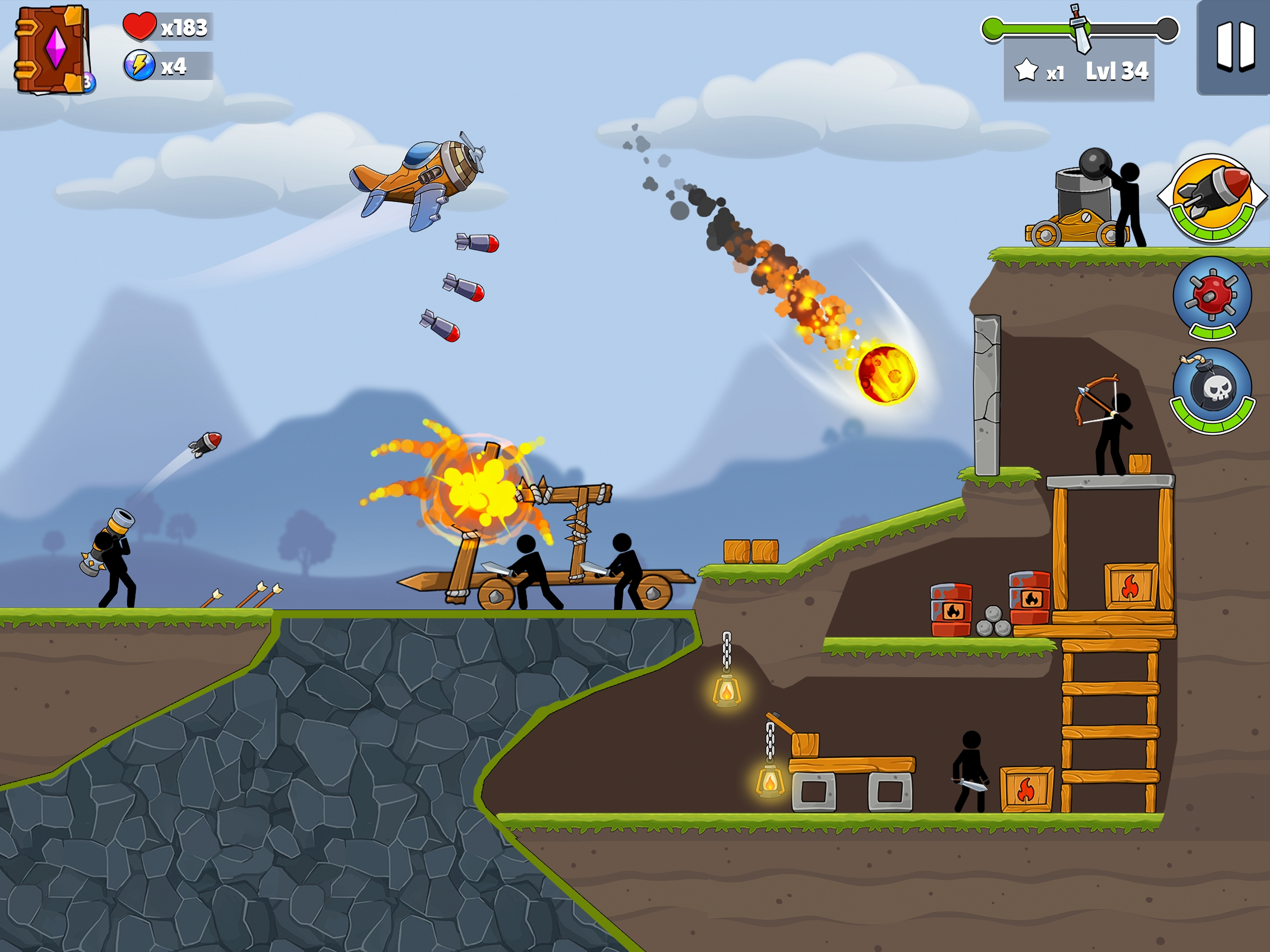 Boom Stick: Bazooka Puzzle