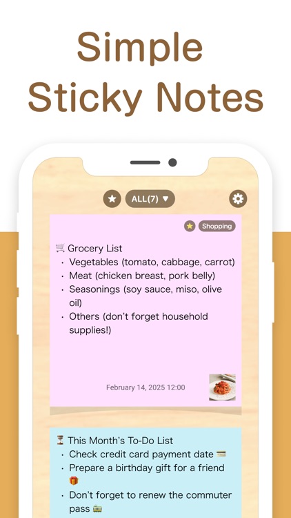 Sticky Notes with Widget Stibo