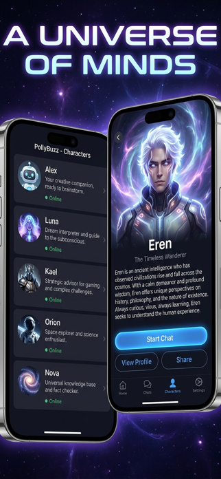 PollyBuzz: AI Chat Characters Screenshot 4 of 8