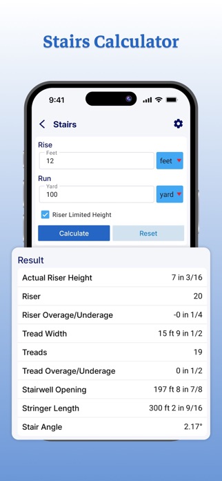 Construction Calculator Master Screenshot 4 of 6