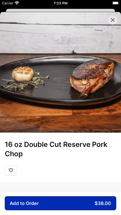 Berkeley Cut Steakhouse iPhone screenshot 3 - Food & Drink app