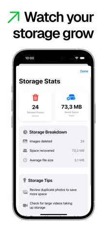Photo Cleaner - PhotoSwipe iPhone screenshot