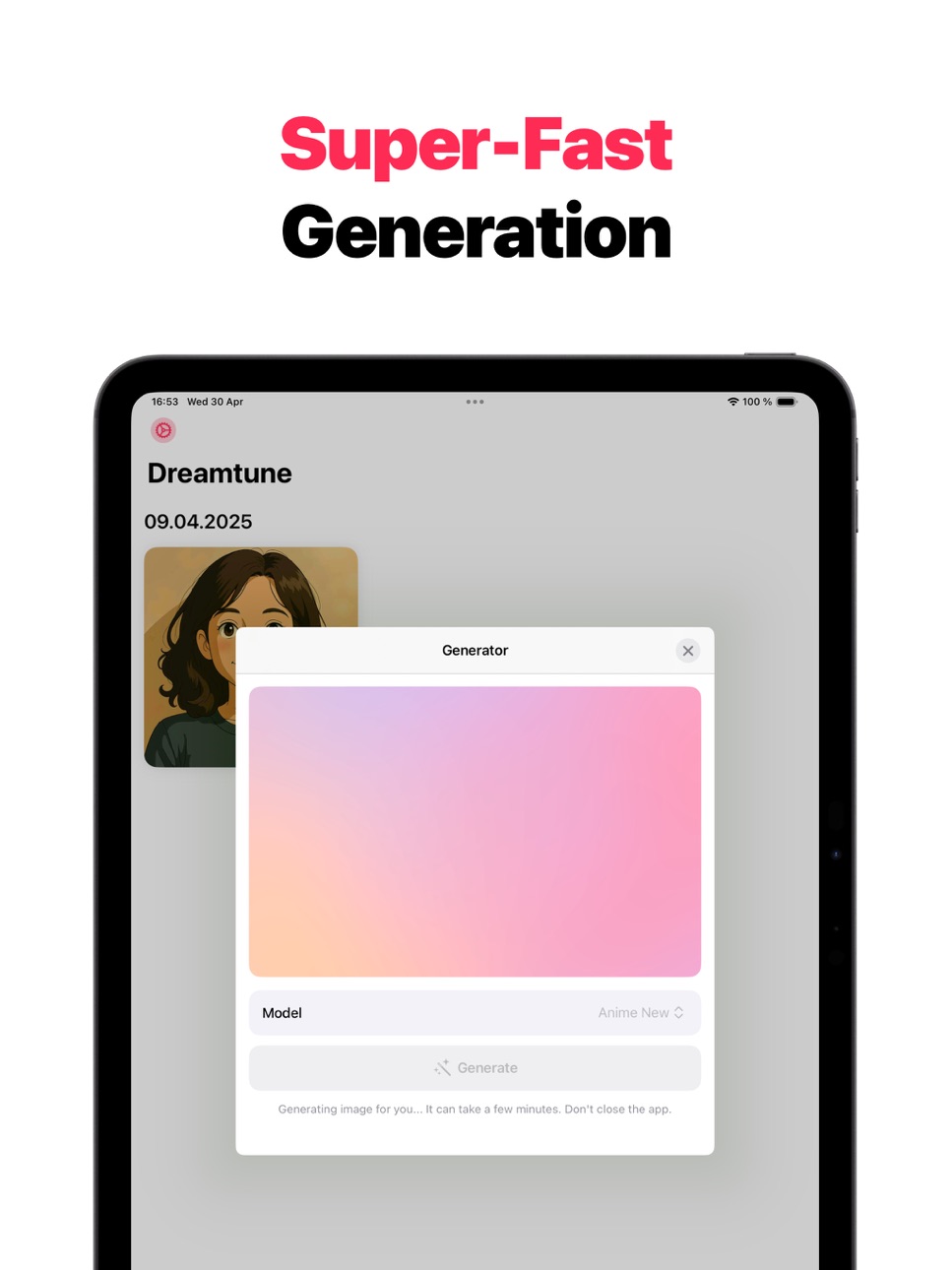 iPad screenshot
