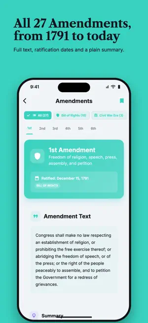 U.S.A. Constitution screenshot 4
