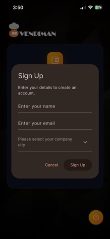 Vendiman Consumer screenshot