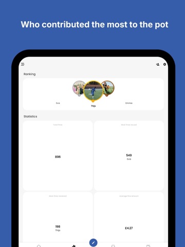 TeamCollect iPad screenshot