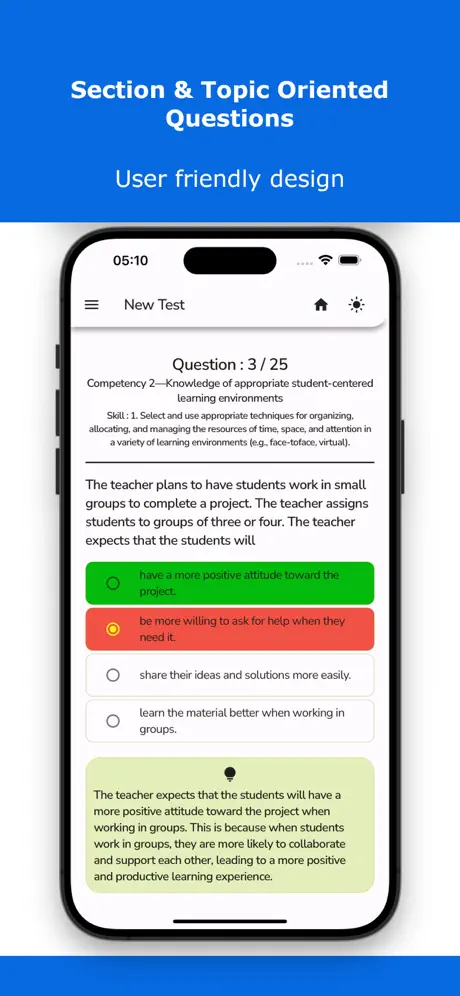 Florida Teacher Cert Exam Prep Screenshot 1