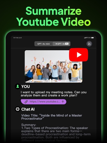 AI Chat Bot Assistant: Chatbot iPad screenshot