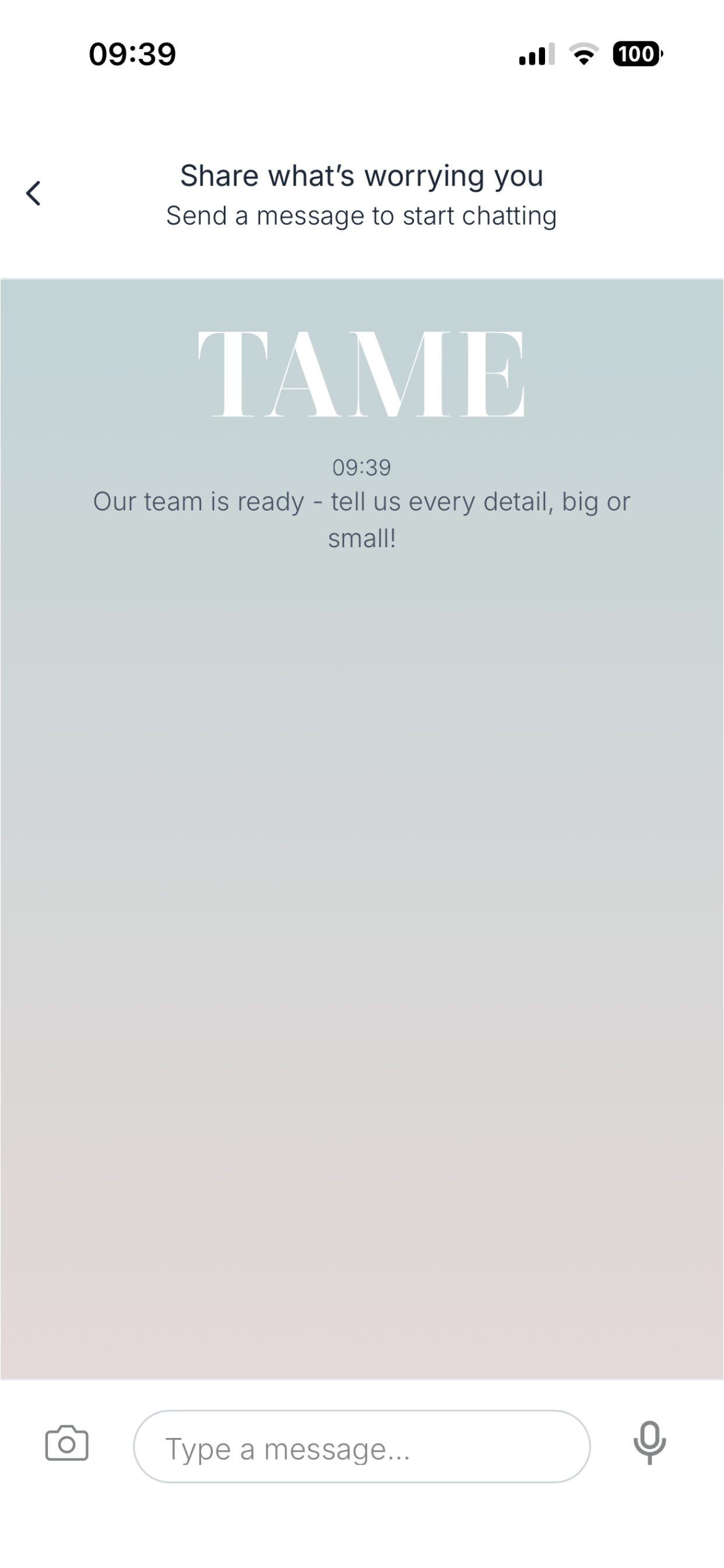 Tame Pet App