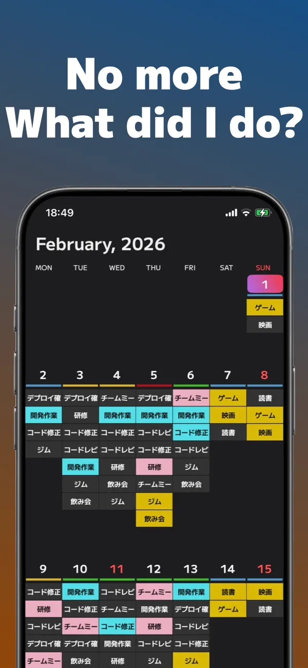 #2. OnefuncPlan: Task Planner (iOS) Ved: Masaru Kondo