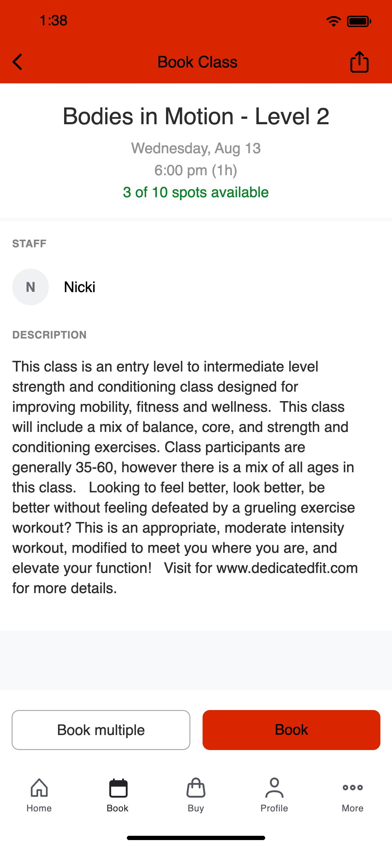 Dedicated Fitness