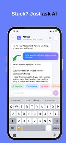 Penly AI: Keyboard & Writer Screenshot 5 of 6