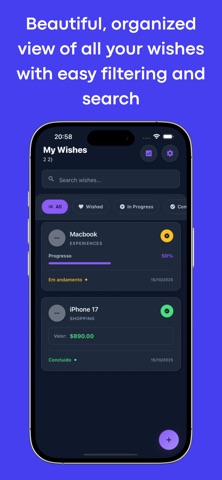 Personal Wish List Screenshot 1 of 5