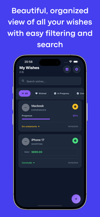 Personal Wish List Screenshot 1 of 5