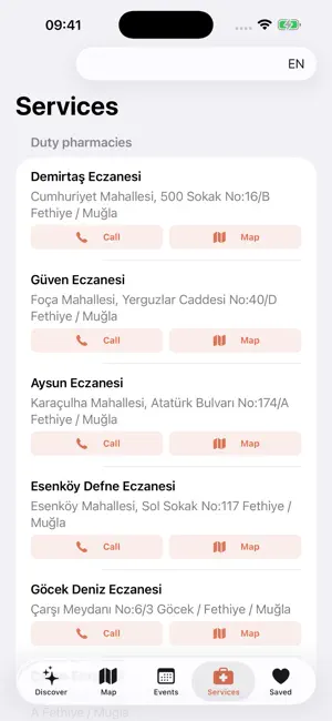 Fethiye App screenshot 3