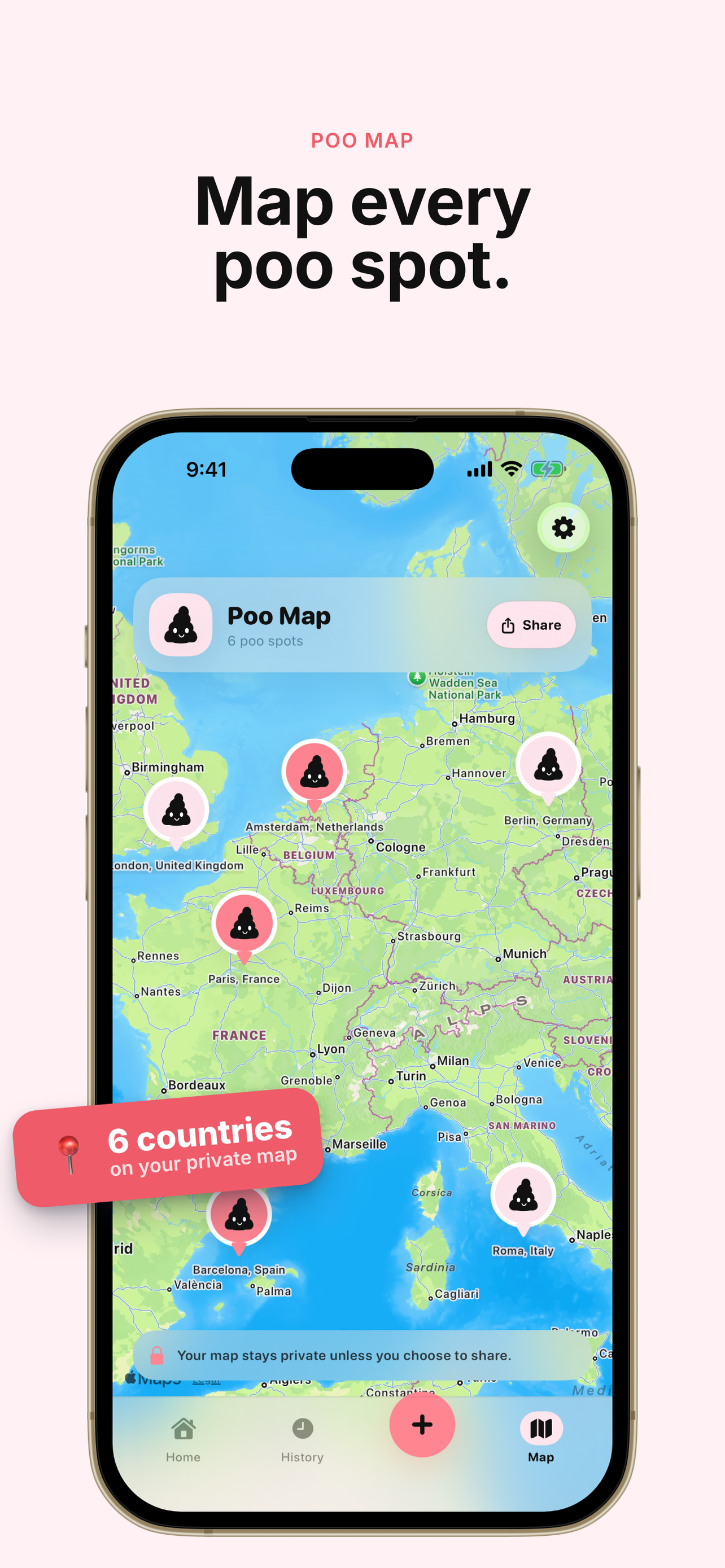 Poop Tracker - PooNote screenshot 2