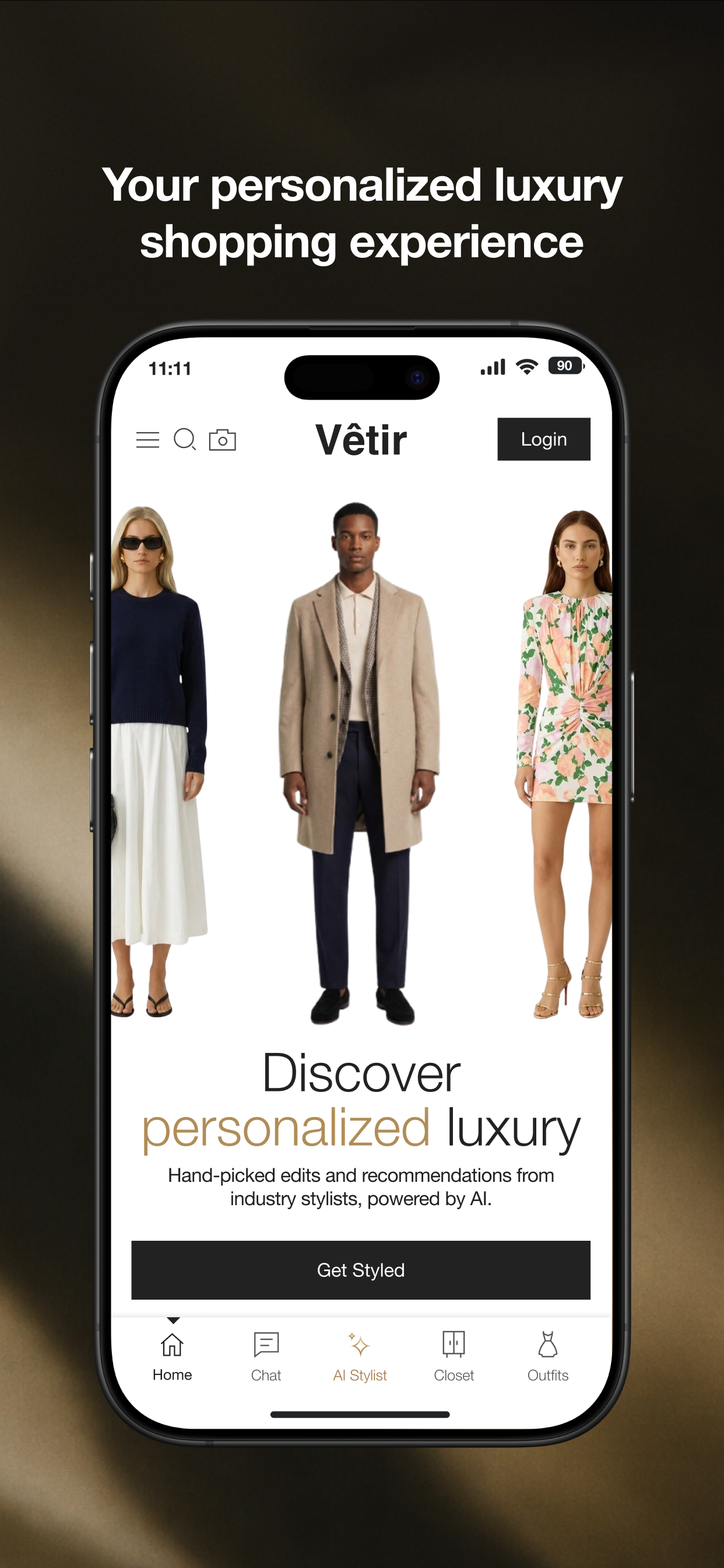 Vêtir: Luxe AI Stylist & Shop