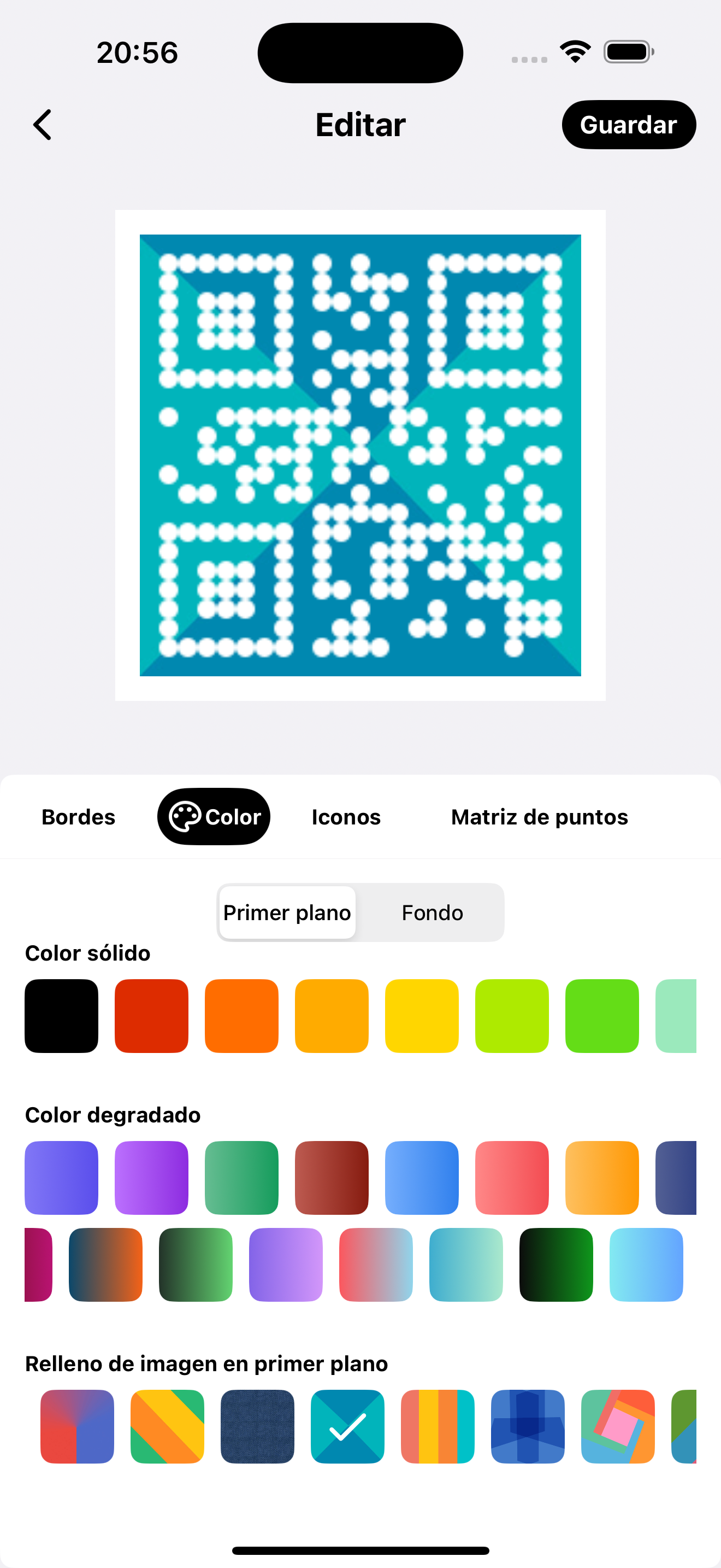Código QR - embellecimiento