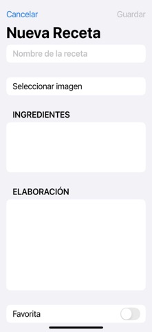 Mi libro de recetas screenshot