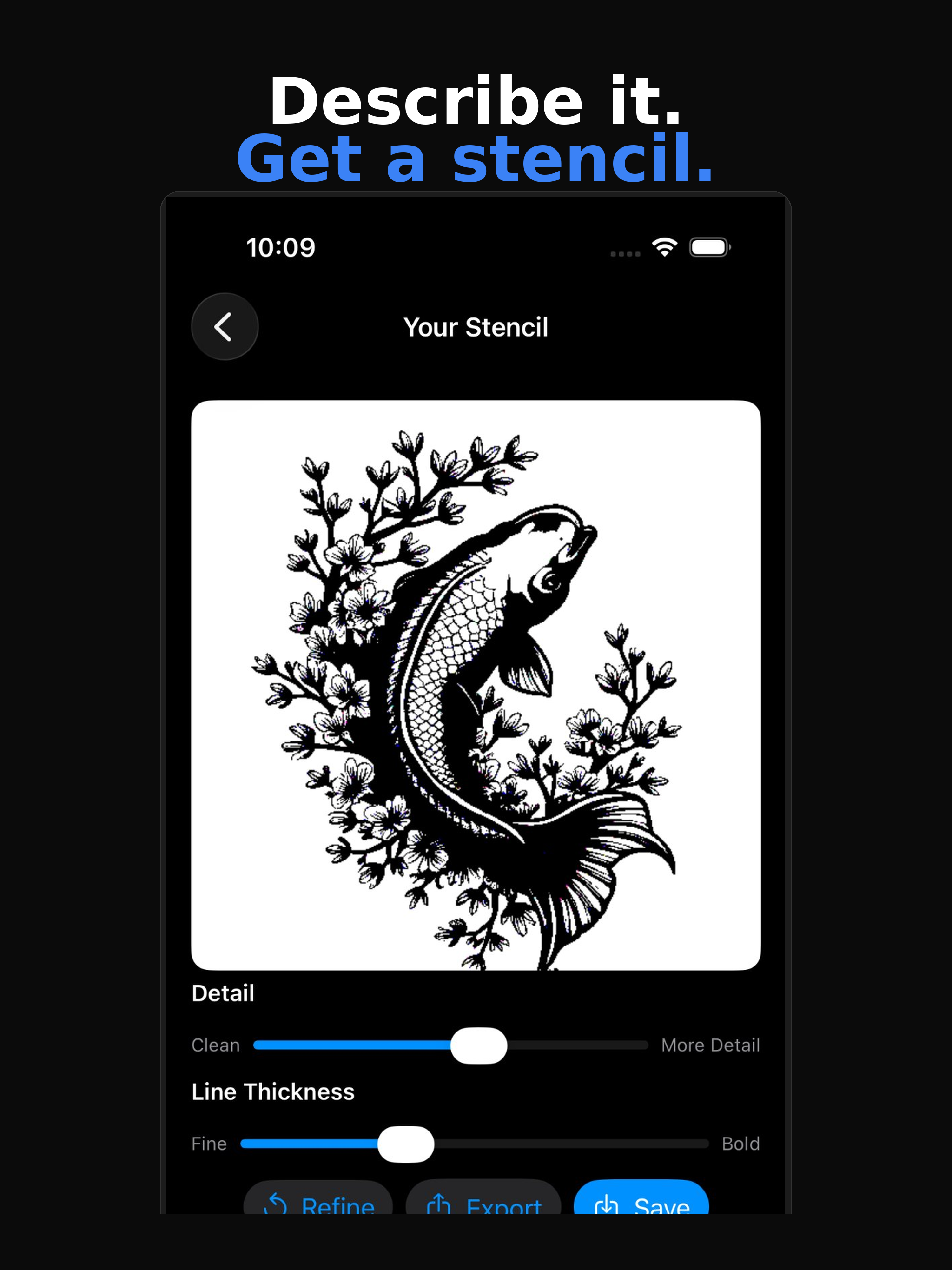 Tattoo Design - AI Stencil