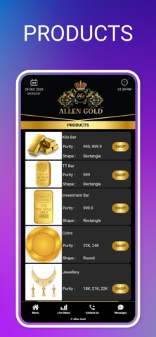 Allen Gold Live screenshot