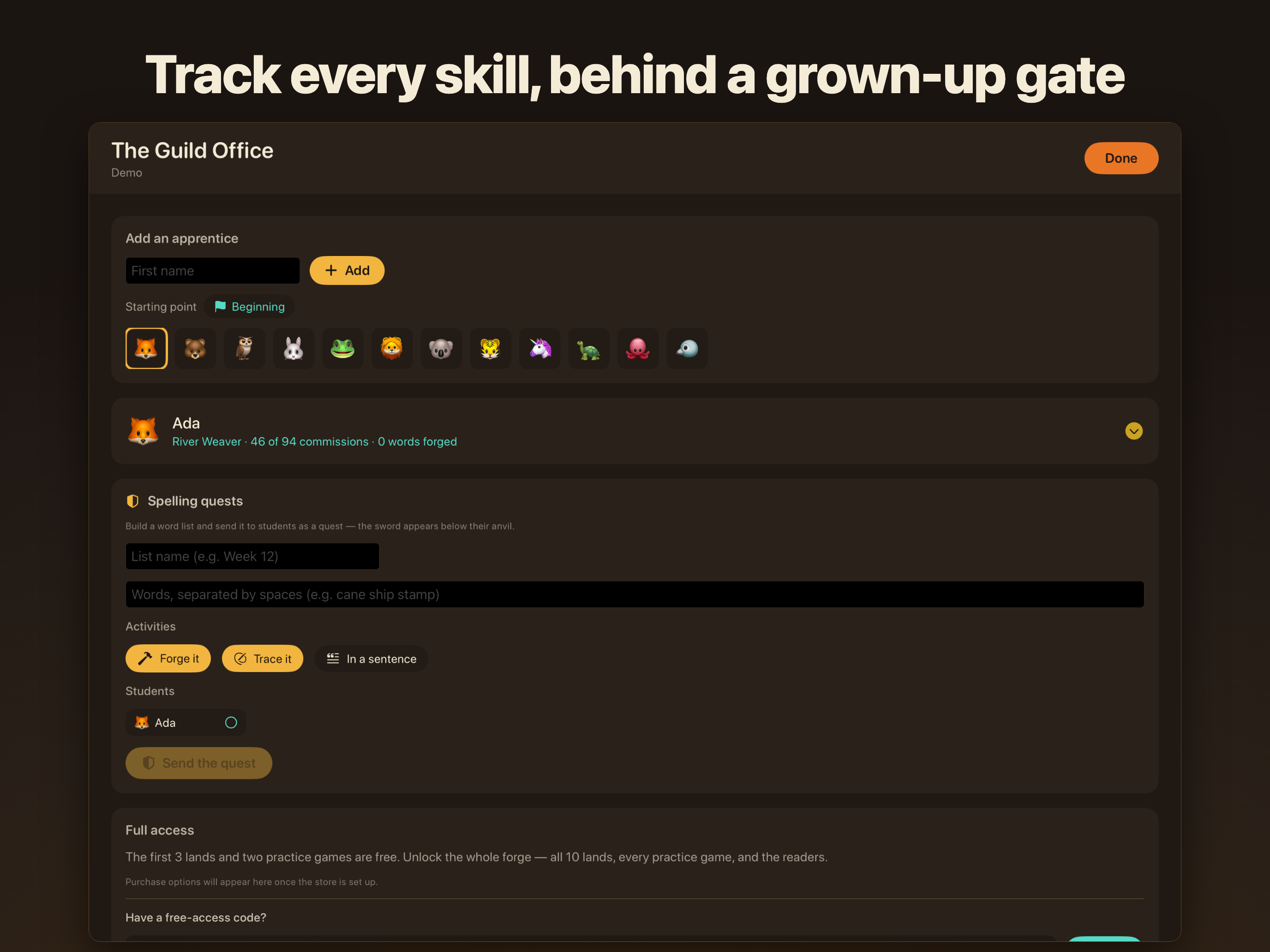 Reading Forge screenshot 8