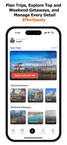 TravX: Plan & Organize Trips screenshot