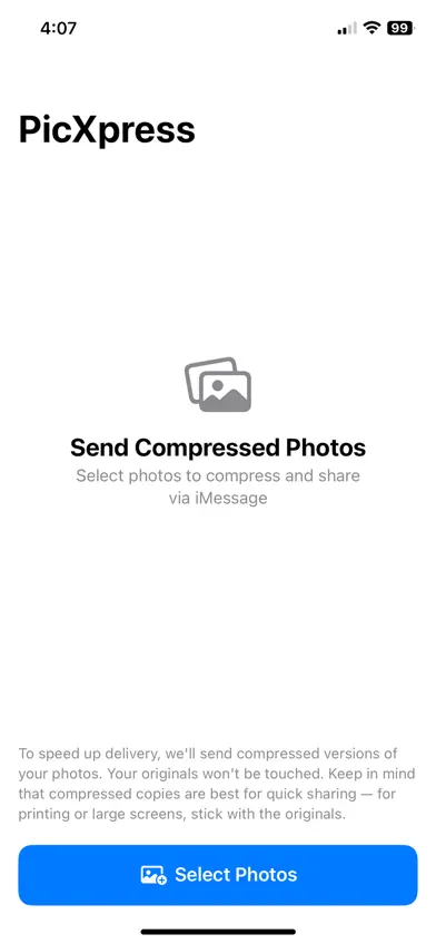PicXpress screenshot 1