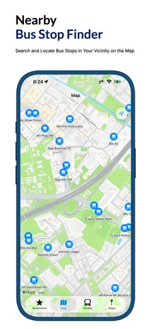 SG Buses: Timing & Routes iPhone screenshot