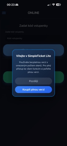 SimpleTicket LITE app screenshot 2