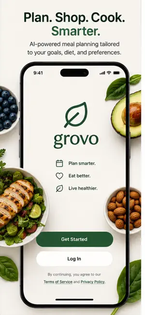 Grovo: AI Grocery Planner screenshot 1