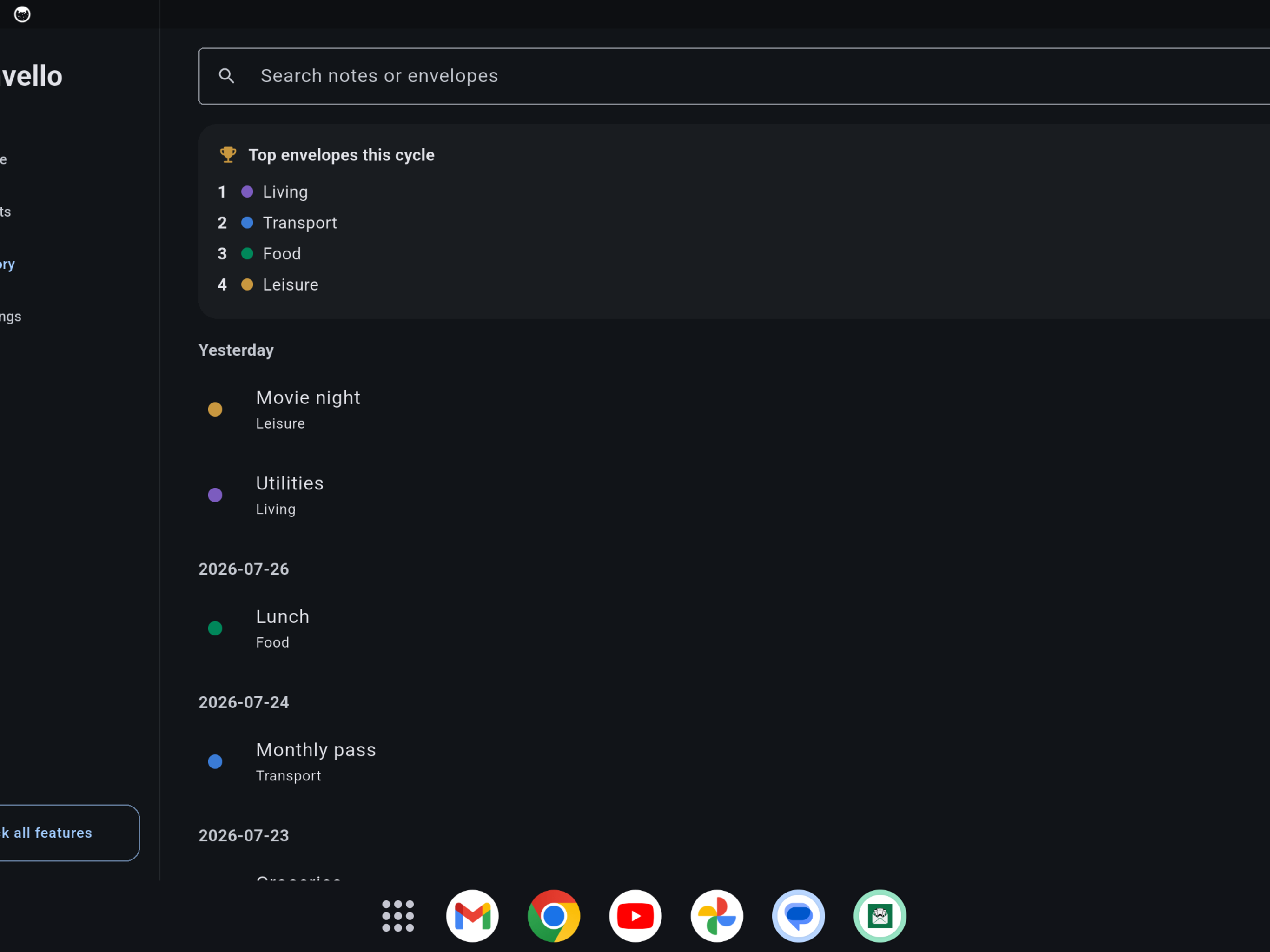 Envello - Envelope Budget screenshot 7