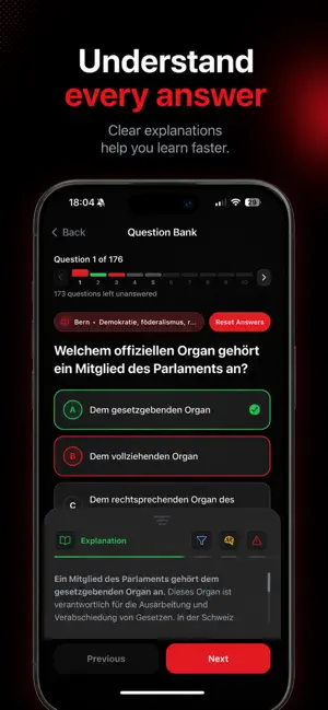 HelvetiaPrep Swiss Citizenship screenshot 3