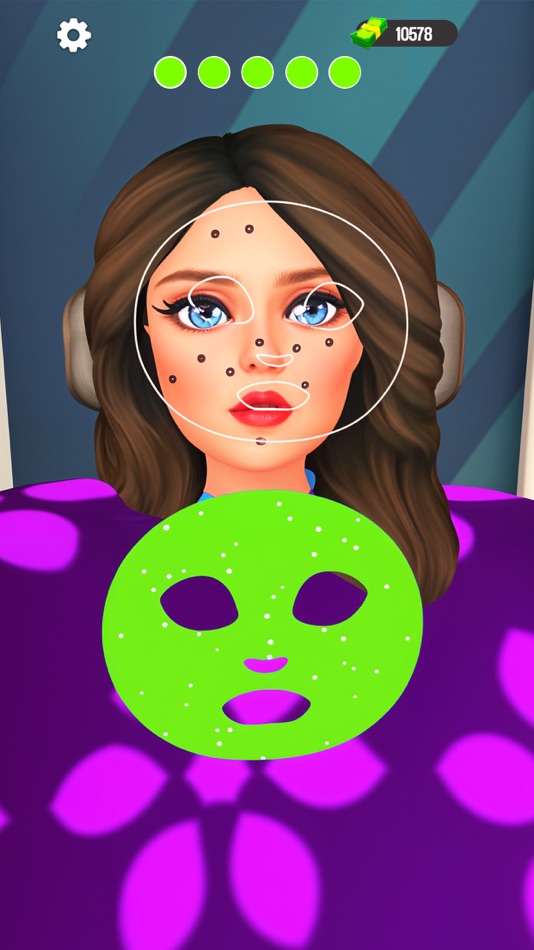 #6. DIY Face Mask ASMR Game (iOS) By: Awon Haider Naqvi