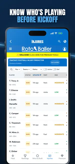 RotoBaller Fantasy Sports News screenshot 5
