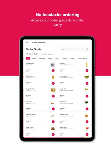Gargiulo Produce iPad screenshot