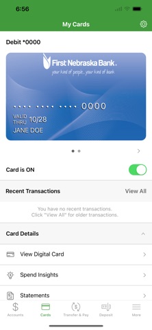 App screenshot