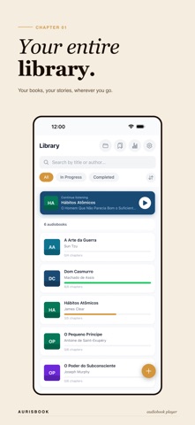 AurisBook: Offline Audiobooks Screenshot 1 of 5