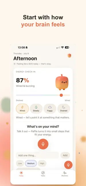 Paffie: ADHD Focus & Tasks screenshot 2