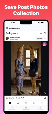 Insty Story Saver & Maker Screenshot 1 of 8