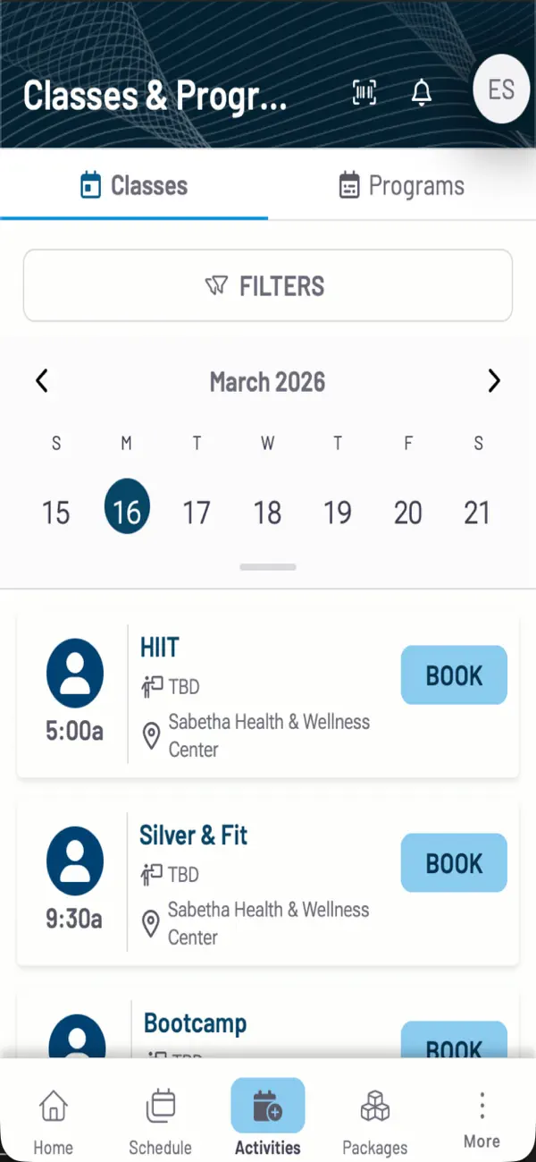 Screenshot #1 pour Sabetha Wellness Center