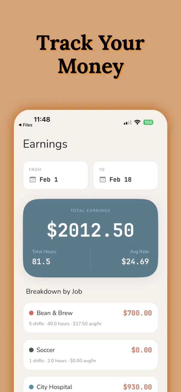 Screenshot #3 pour WorkTime: Schedule Maker