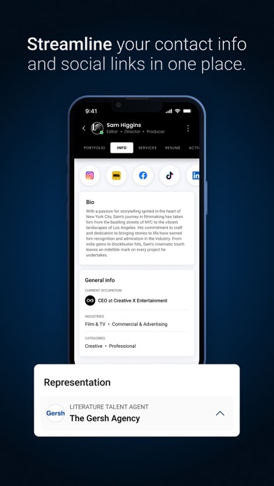 bizly: Creative Network & Jobs Screenshot