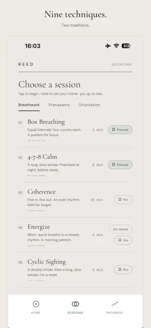 Reed: Breathwork & Pranayama screenshot 4