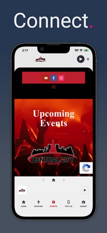Central City Radio iPhone screenshot